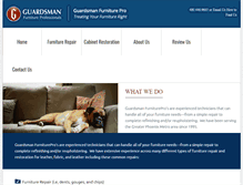 Tablet Screenshot of guardsmanaz.com